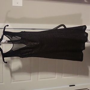 Calvin Klein black sequin dress 4